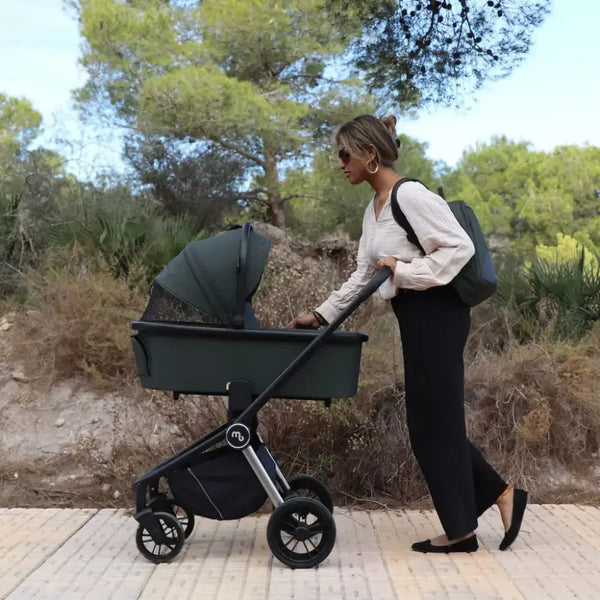 My Babiie Travel System 3 in 1 - MB450 i-Size With Isofix - Forest Green My Babiie
