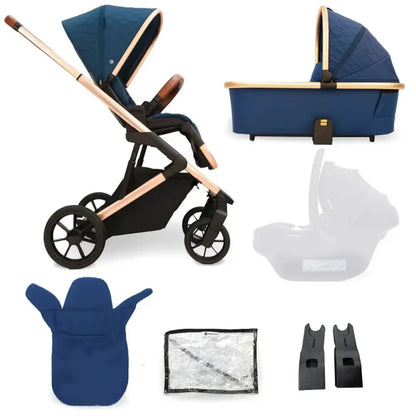 My Babiie MB500i 2-in-1 Travel System -Opal Blue General My Babiie