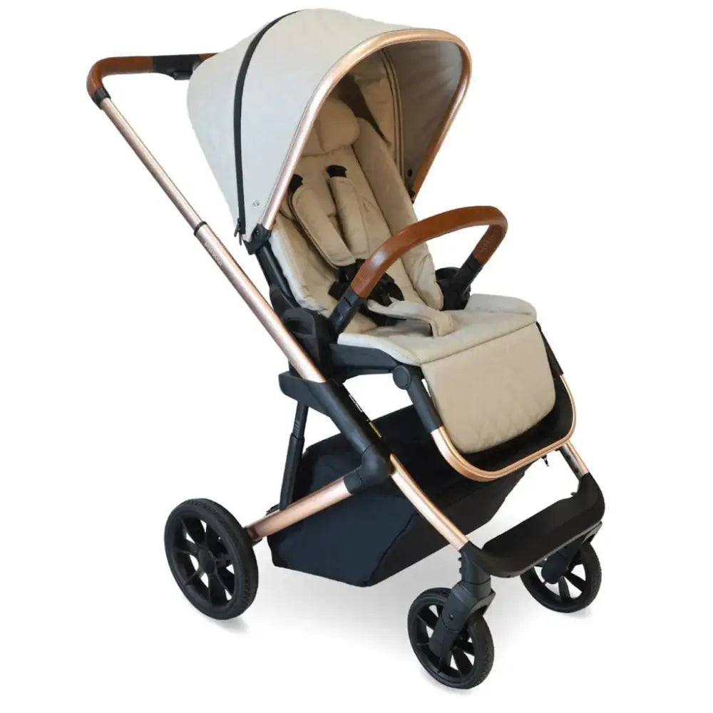 My Babiie MB500i 2-in-1 Travel System -Rose Gold Stone General My Babiie