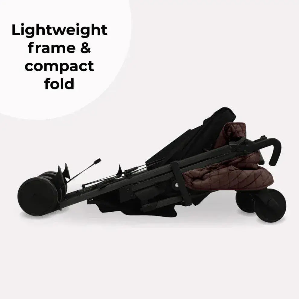 My Babiie MB51 Plus Stroller with Raincover - Chocolate General My Babiie