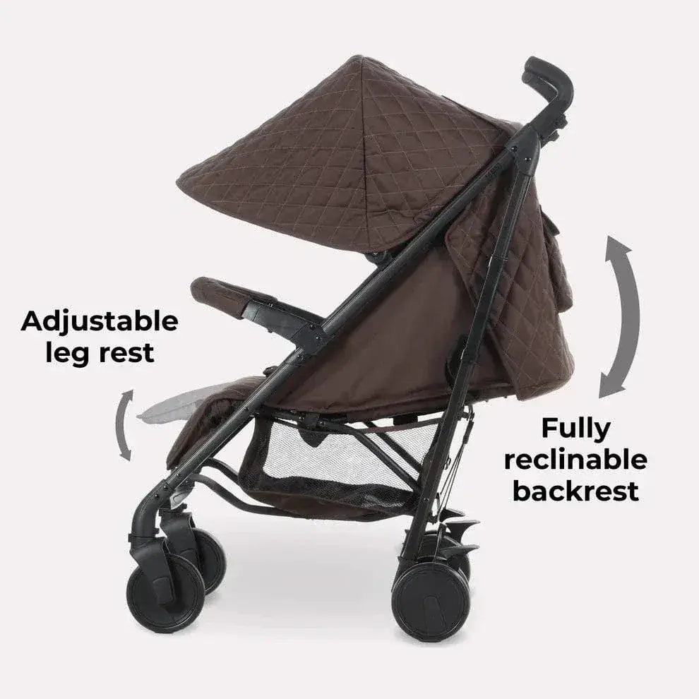 My Babiie MB51 Plus Stroller with Raincover - Chocolate General My Babiie