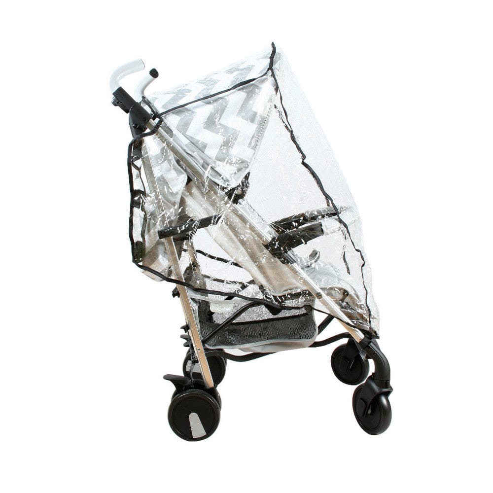 My Babiie MB51 Plus Stroller with Raincover - Grey Chevron General My Babiie