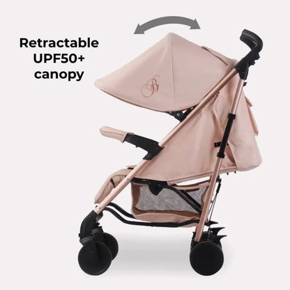 My Babiie MB51 Plus Stroller with Raincover - Rose Gold Blush General My Babiie