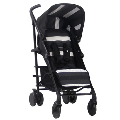 My Babiie MB51 Stroller - Charcoal Stripes - Clearance General My Babiie