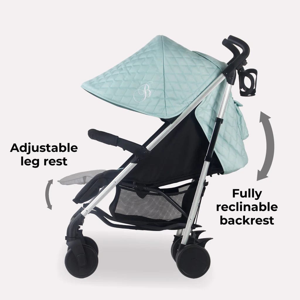 My Babiie MB51 Stroller - Quilted Aqua General My Babiie   