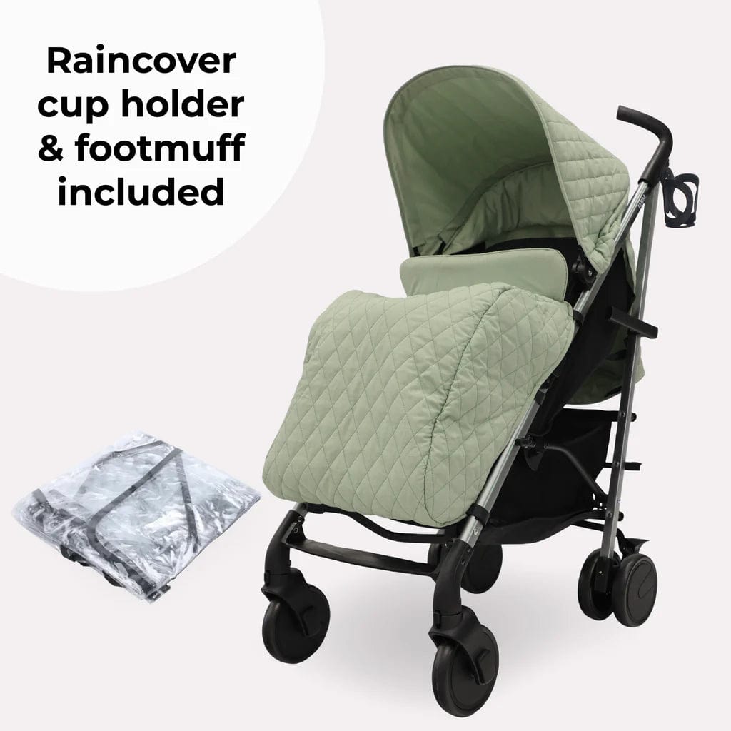 My Babiie MB51 Stroller - Sage Green General My Babiie   