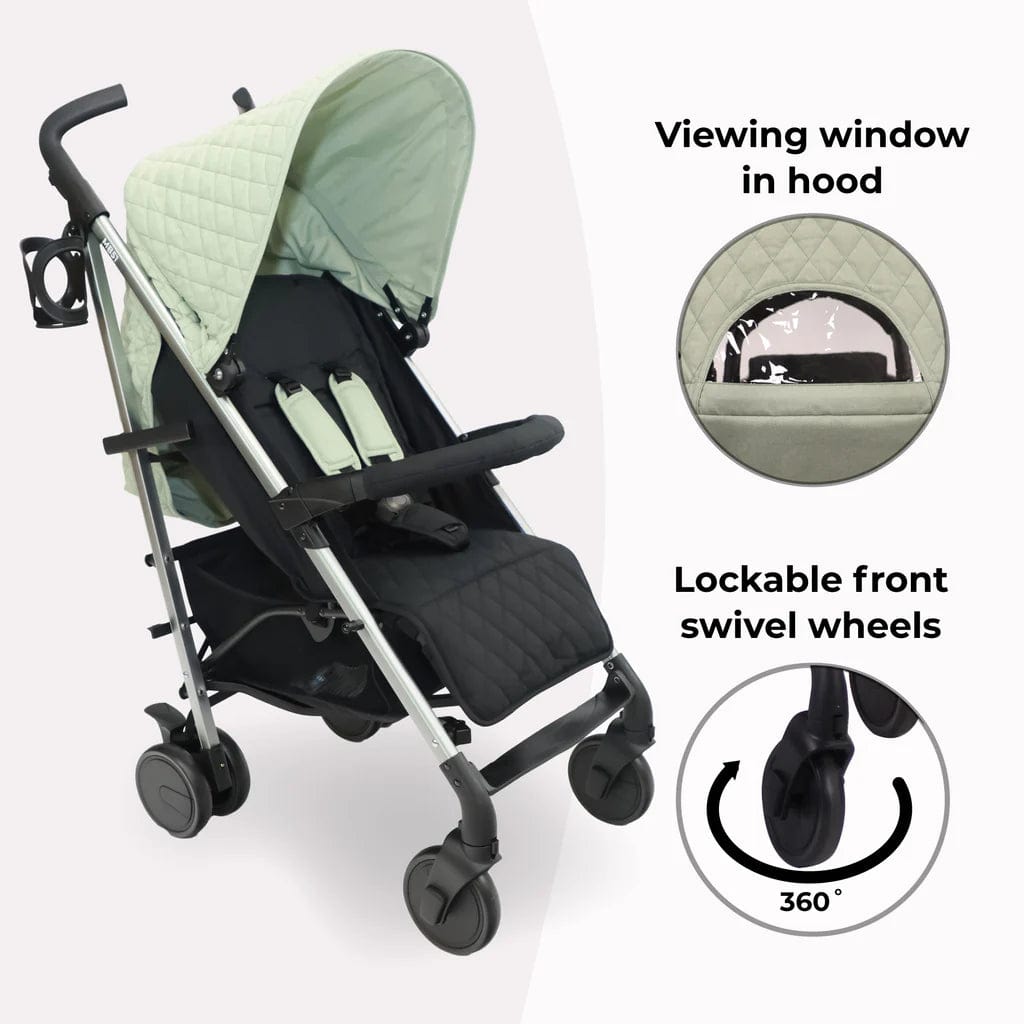 My Babiie MB51 Stroller - Sage Green General My Babiie   