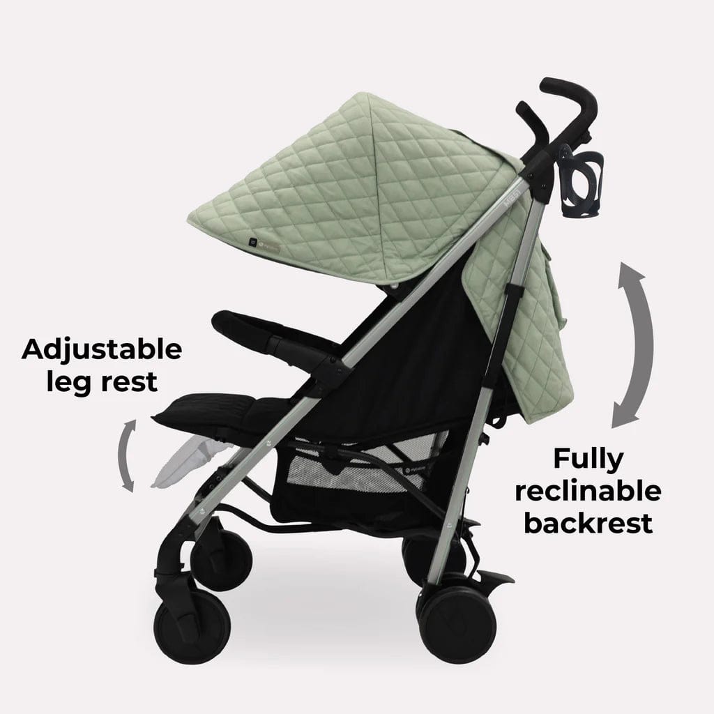 My Babiie MB51 Stroller - Sage Green General My Babiie   