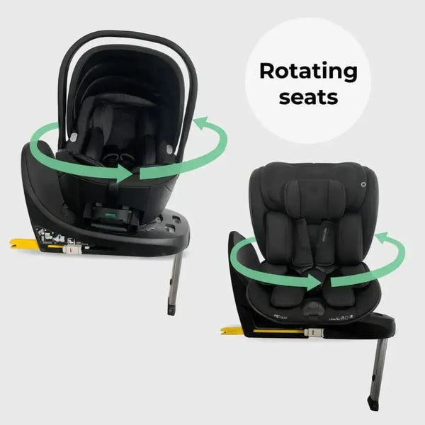 My Babiie MBCS05 Car Seat Family Bundle – Spin & Slide Technology My Babiie