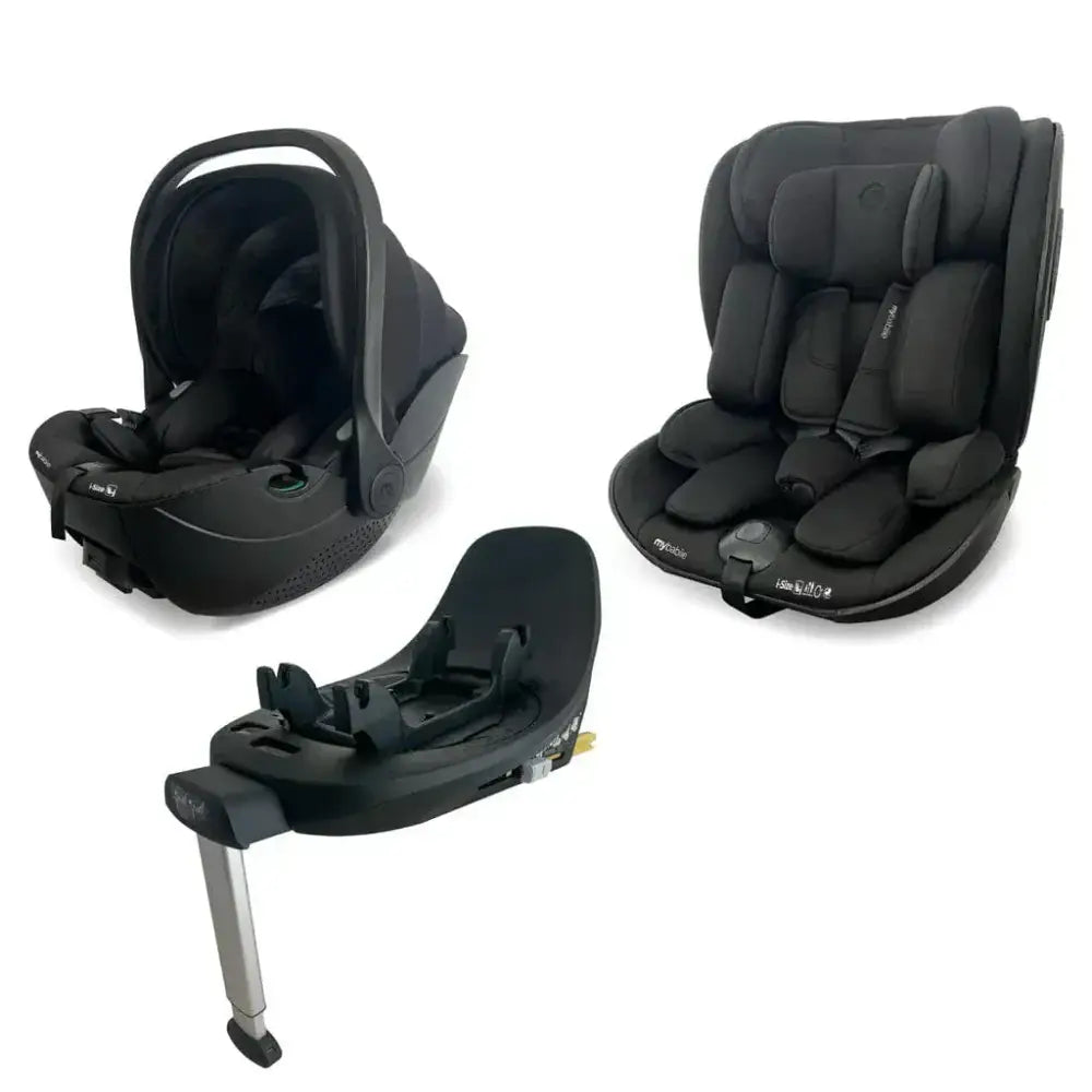My Babiie MBCS05 Car Seat Family Bundle – Spin & Slide Technology My Babiie