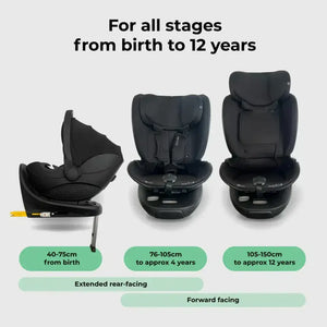 My Babiie MBCS05 Car Seat Family Bundle – Spin & Slide Technology My Babiie