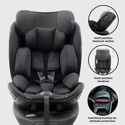 My Babiie MBCS05 Modular Toddler Car Seat - Black My Babiie