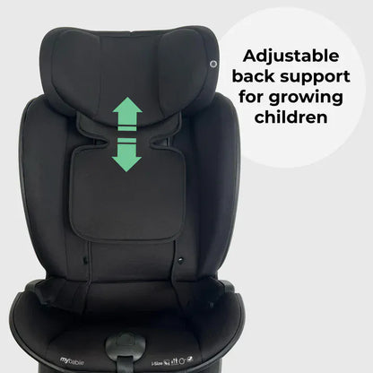 My Babiie MBCS05 Modular Toddler Car Seat - Black My Babiie