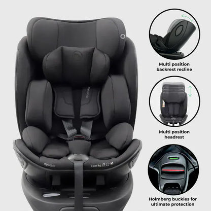 My Babiie MBCS05 Modular Toddler Car Seat - Black My Babiie
