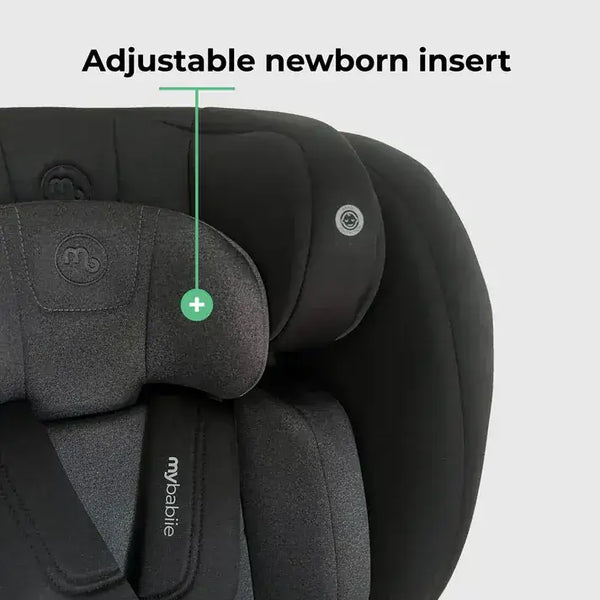 My Babiie MBCS100 2-in-1 Convertible R129 Car Seat - Black My Babiie