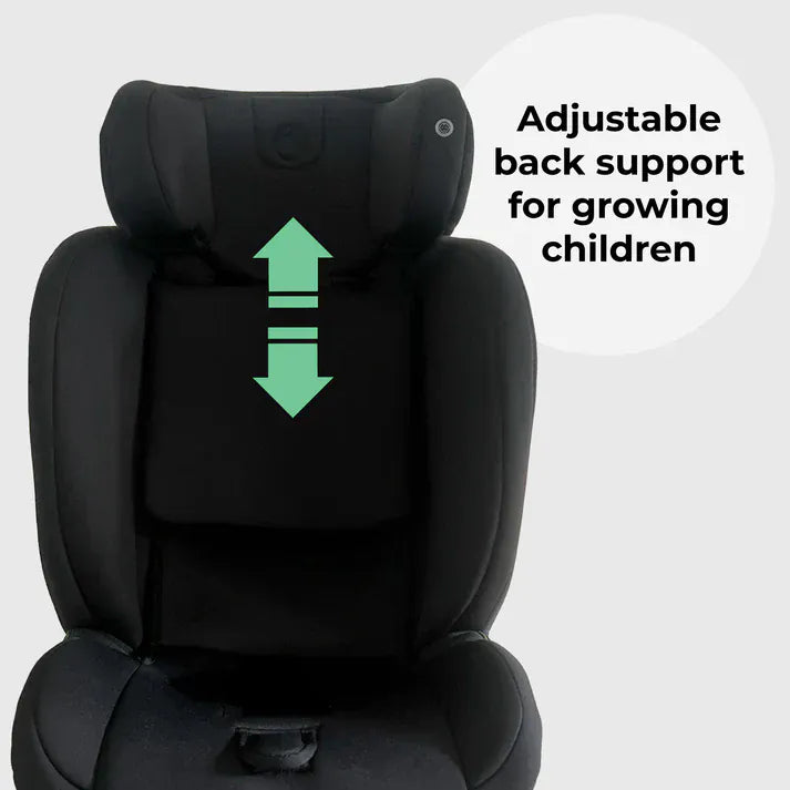 My Babiie MBCS100 2-in-1 Convertible R129 Car Seat - Black My Babiie