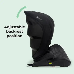 My Babiie MBCS23 i-Size (100-150cm) High Back Booster Car Seat - Black My Babiie