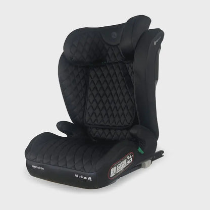 My Babiie MBCS23 i-Size (100-150cm) High Back Booster Car Seat - Black My Babiie