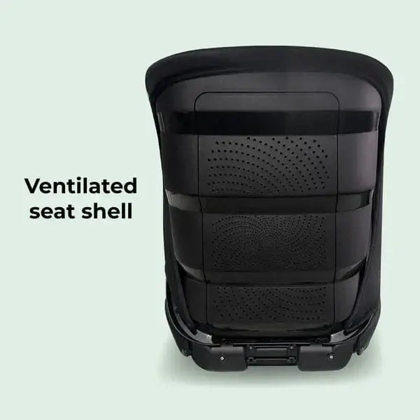 My Babiie MBCS23 Lite i-Size (100-150cm) High Back Booster Car Seat - Black My Babiie