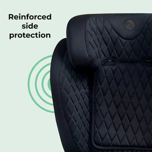 My Babiie MBCS23 Lite i-Size (100-150cm) High Back Booster Car Seat - Black My Babiie