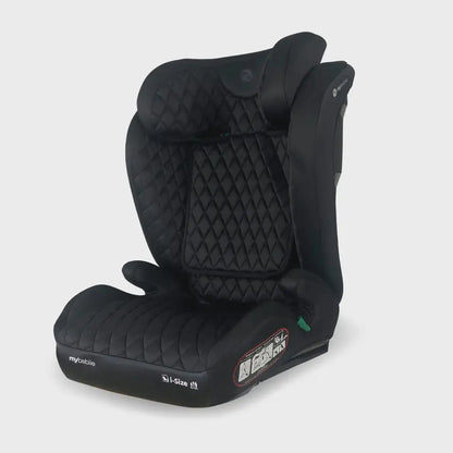 My Babiie MBCS23 Lite i-Size (100-150cm) High Back Booster Car Seat - Black My Babiie
