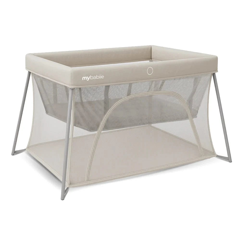 My Babiie MBTC3 Air-Light 3-in-1 Travel Cot with Bassinet – Ivory My Babiie