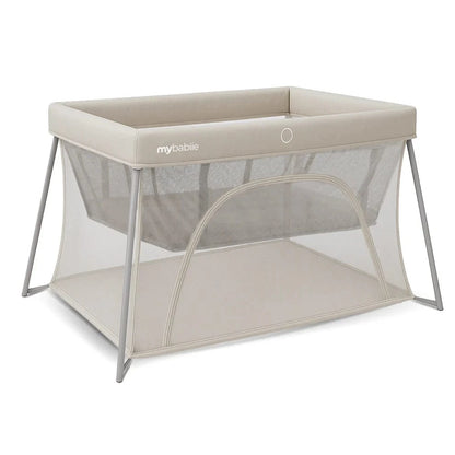 My Babiie MBTC3 Air-Light 3-in-1 Travel Cot with Bassinet – Ivory My Babiie