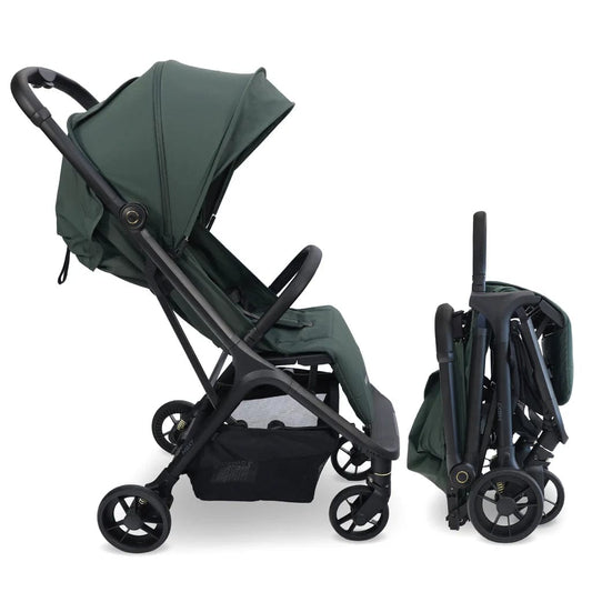 My Babiie MBX7 Auto Folding Compact Stroller - Green General My Babiie   