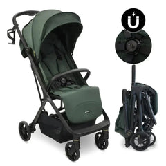 My Babiie MBx7 Plus Auto Fold Stroller - Green