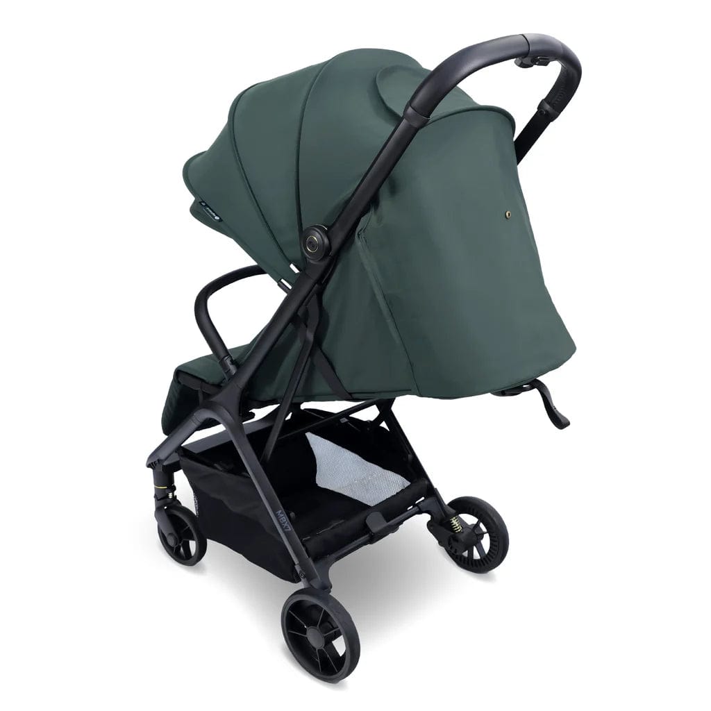 My Babiie MBx7 Plus Auto Fold Stroller - Green  My Babiie   