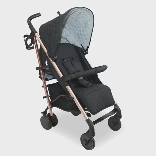 My Babiie Plus MB51 Stroller with Raincover - Quilted Black stroller My Babiie