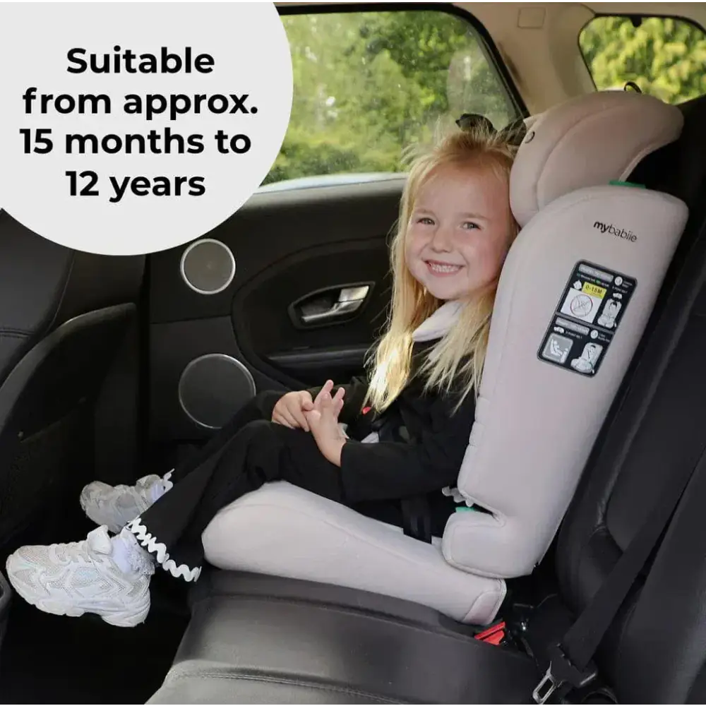 My Babiie Toddler to Booster R129 Car Seat - Pink Leopard My Babiie