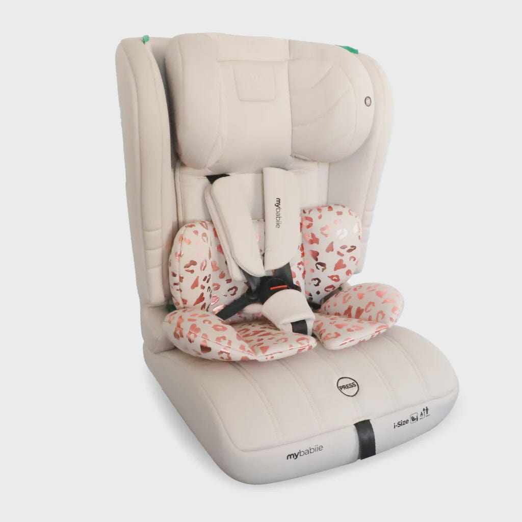 My Babiie Toddler to Booster R129 Car Seat - Pink Leopard My Babiie
