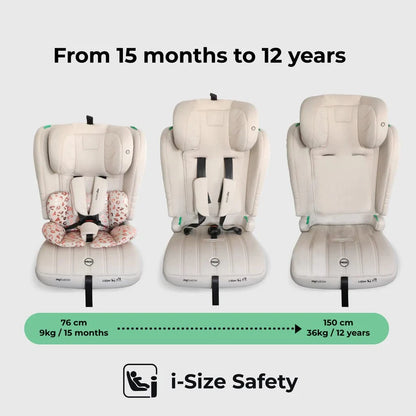 My Babiie Toddler to Booster R129 Car Seat - Pink Leopard My Babiie