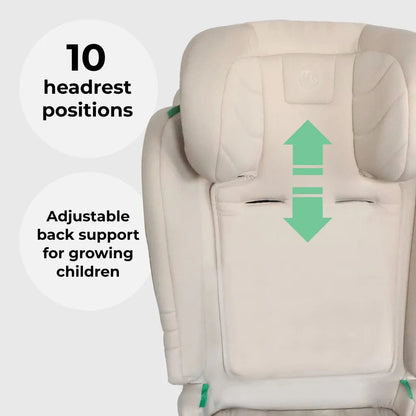 My Babiie Toddler to Booster R129 Car Seat - Pink Leopard My Babiie