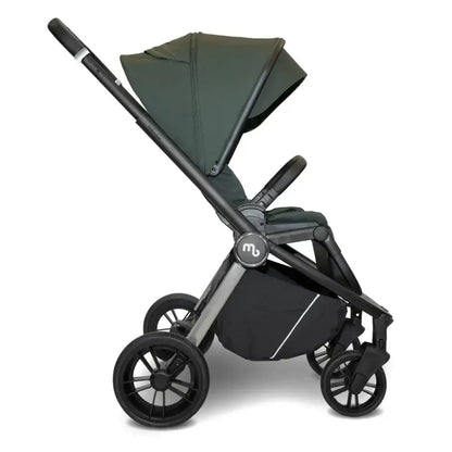 My Babiie Travel System 3 in 1 - MB450 i-Size 360 Spin Car Seat With Isofix - Forest Green My Babiie
