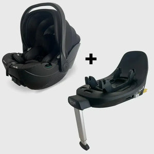 My Babiie Travel System 3 in 1 - MB450 i-Size 360 Spin Car Seat With Isofix - Chocolate My Babiie