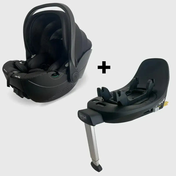 My Babiie Travel System 3 in 1 - MB450 i-Size 360 Spin Car Seat With Isofix - Chocolate My Babiie