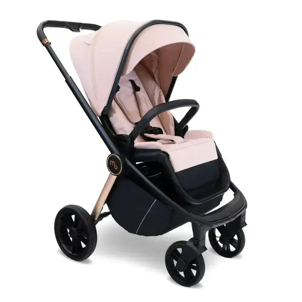 My Babiie Travel System 3 in 1 MB450 i-Size 360 Spin Car Seat with Isofix - Pastel Pink My Babiie
