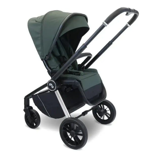 My Babiie Travel System 3 in 1 - MB450 i-Size 360 Spin Car Seat With Isofix - Forest Green My Babiie