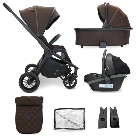 My Babiie Travel System 3 in 1 - MB450 i-Size - Chocolate My Babiie