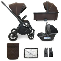 My Babiie Travel System 3 in 1 - MB450 i-Size - Chocolate