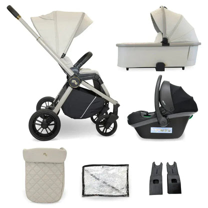 My Babiie Travel System 3 in 1 - MB450 i-Size - Ivory My Babiie