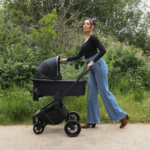 My Babiie Travel System 3 in 1 - MB450 i-Size With Isofix - Black My Babiie