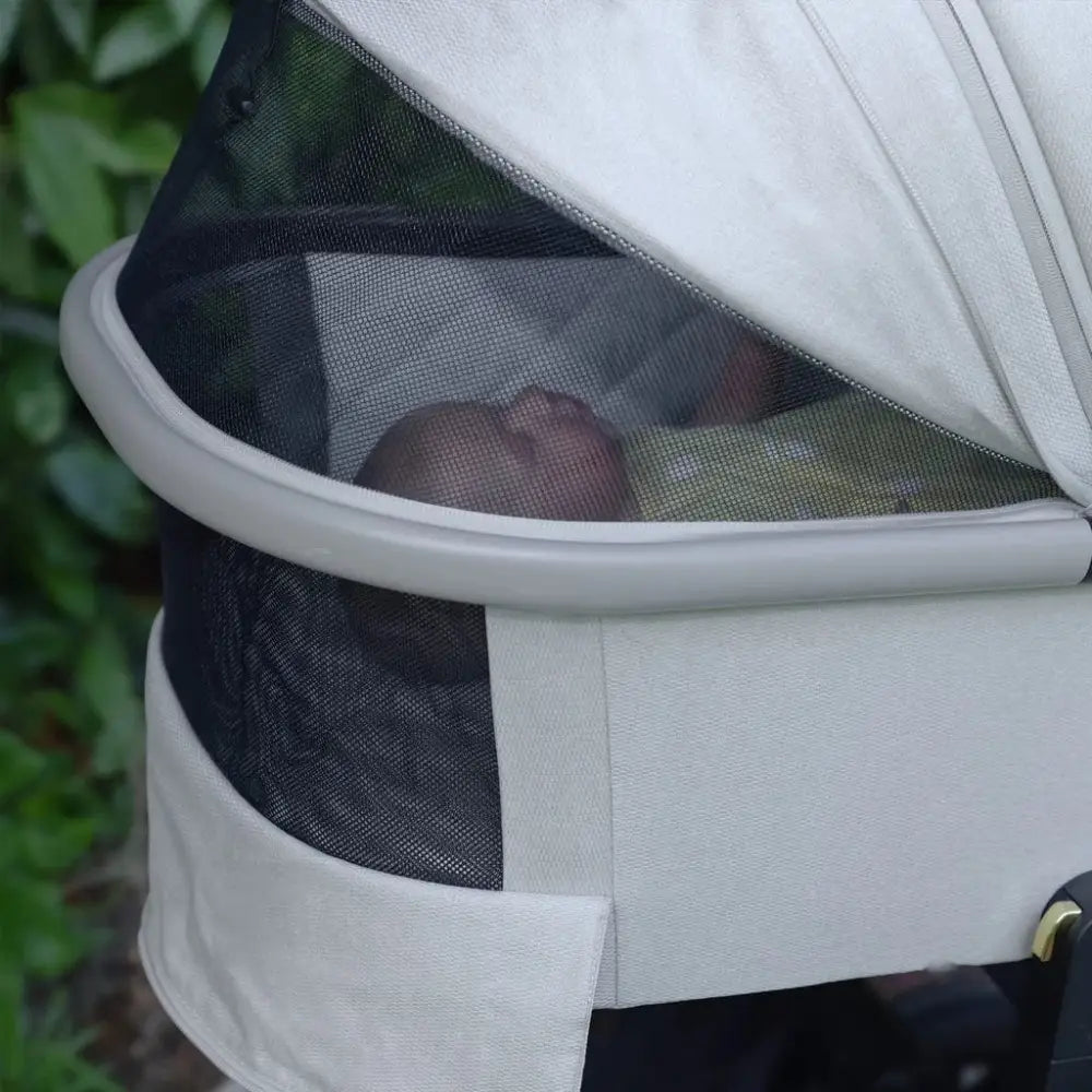 My Babiie Travel System 3 in 1 - MB450 i-Size With Isofix - Ivory My Babiie