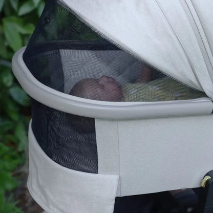 My Babiie Travel System 3 in 1 - MB450 i-Size With Isofix - Ivory My Babiie