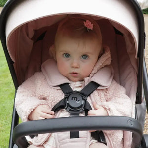 My Babiie Travel System 3 in 1 - MB450 i-Size With Isofix - Pastel Pink My Babiie