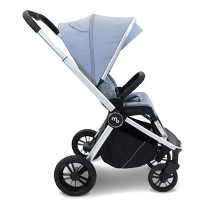 My Babiie Travel System 3 in 1 - MB450 i-Size With Isofix- Steel Blue My Babiie
