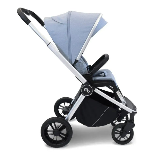 My Babiie Travel System 3 in 1 - MB450 i-Size With Isofix- Steel Blue My Babiie