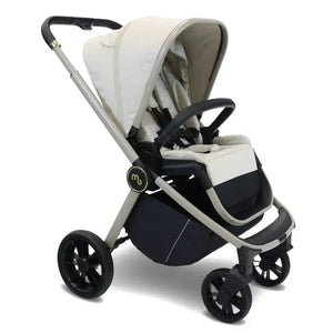 My Babiie Travel System 3 in 1 - MB450 i-Size With Spin 360 Car Seat and Isofix - Ivory My Babiie